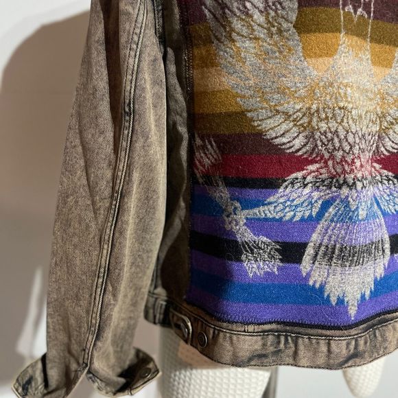 Upcycled Jean Jacket by MB Designs - Picture 9 of 12